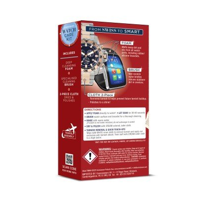 Limpeza e manutenção Squiggly CO789 Connoisseurs Watch Care Kit - 2