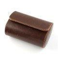 Squiggly WATCHROLL-TWO-BR Watchroll Two Brown Watch box - 2