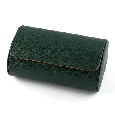 Squiggly WATCHROLL-TWO-GR Watchroll Two Green Watch box - 2