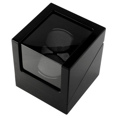 Rebobinador de relógios Squiggly WAWI02-BLK Watchwinder ‘Breda’